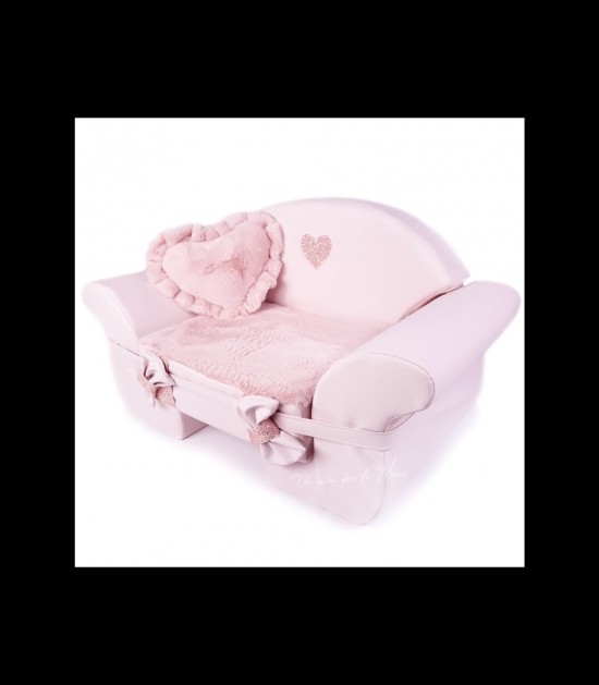 Art 25 canape simili cuir rose ehgia 2