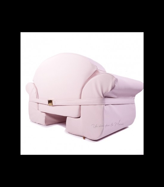 Art 25 canape simili cuir rose ehgia 3