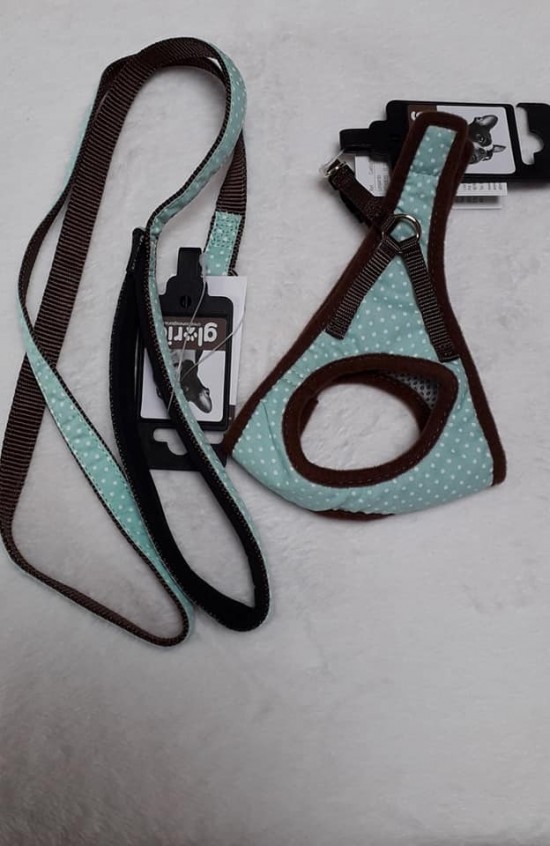 Gloria Blauw dots lijn voor bij de Gloria tuigjes