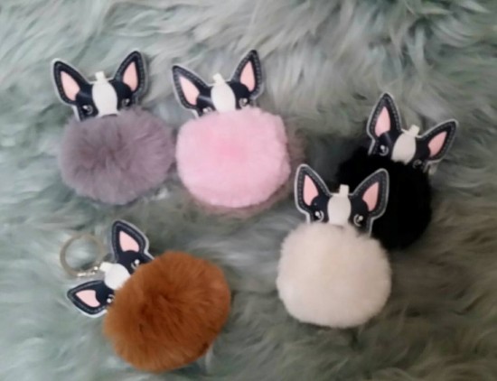 Chihuahua fluffy sleutelhangers