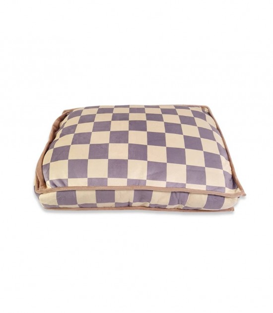 Coussin rembourre a damier chewy vuiton haute diggity dog  0