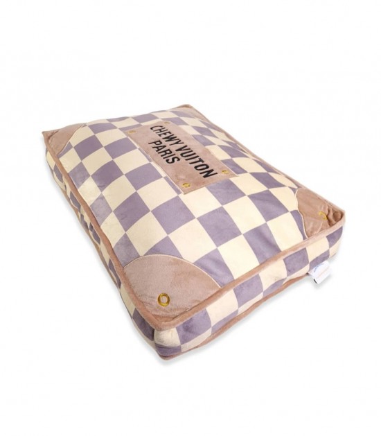 Coussin rembourre a damier chewy vuiton haute diggity dog  2