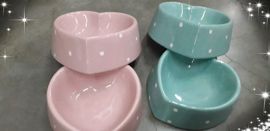 Hartvormige voerbakken