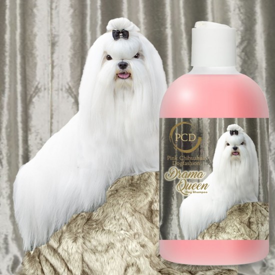 Maltesedramashampoorevbottledog