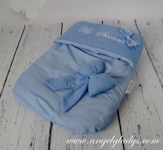 Nid douillet my precious angel gladys bleu copier