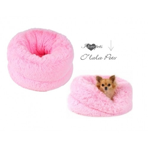 Olala pets nathalie hondenslaapzak pink 500x500
