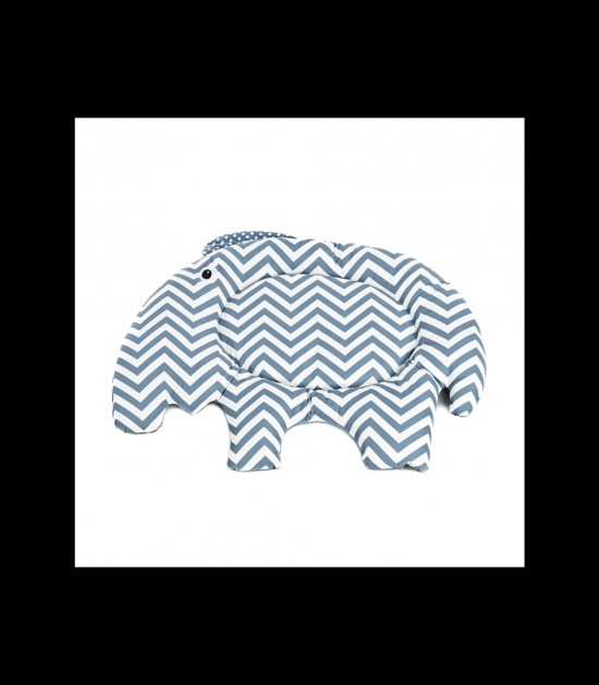 T1104 tapis rino l elephant bleu ferribiella